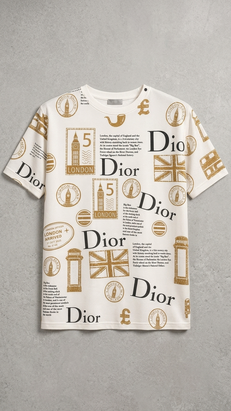 Signature Fabrics London Heritage Graphic Tee